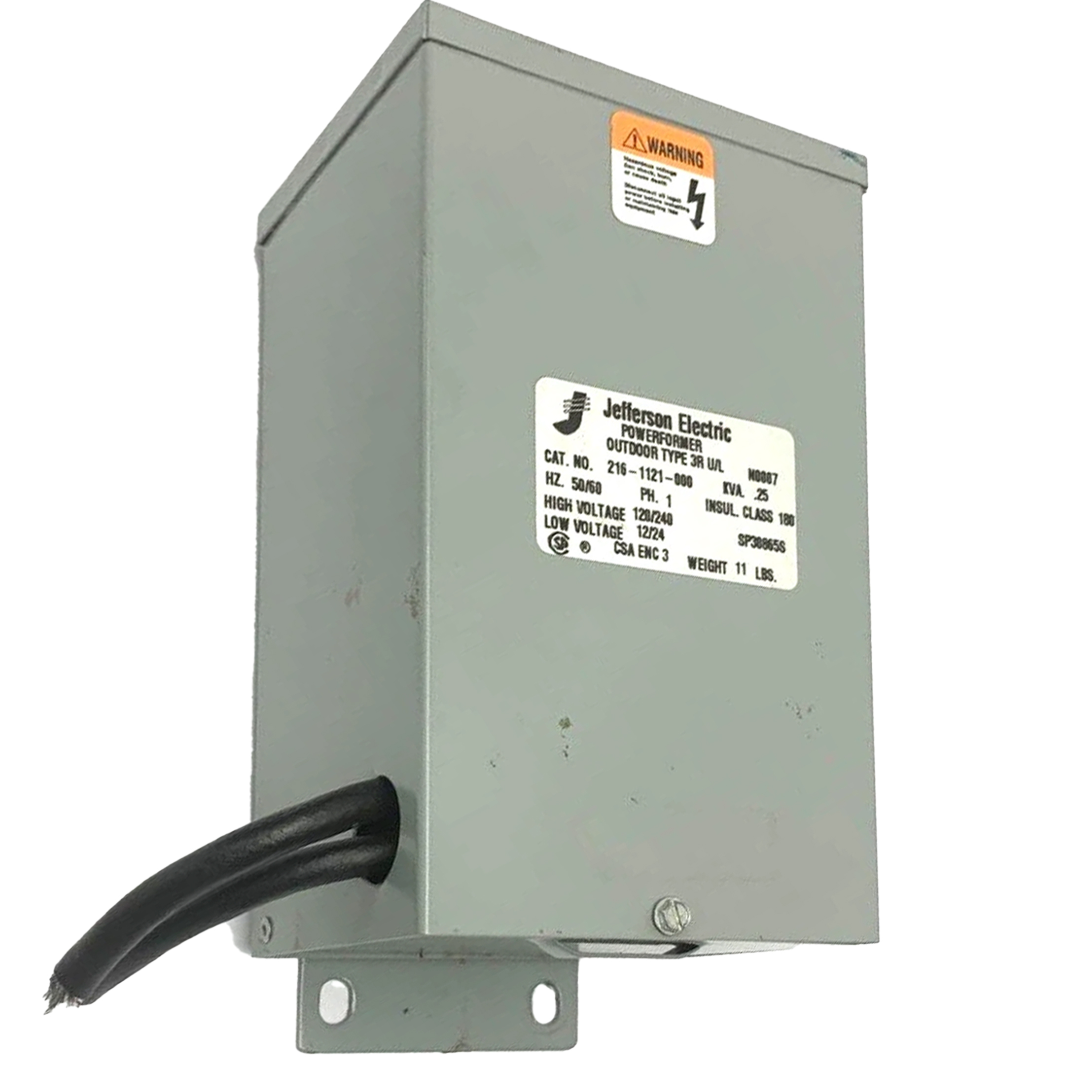 JEFF 216-1121-000 .250KVA TFMR